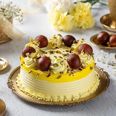 gulab jamun cake