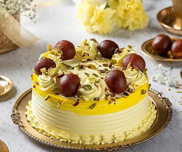 gulab jamun cake